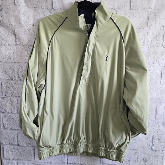 Vintage PGA Tour Collection Green 1/4 Zip Pullover Jacket Men's XL - Picture 2 of 14